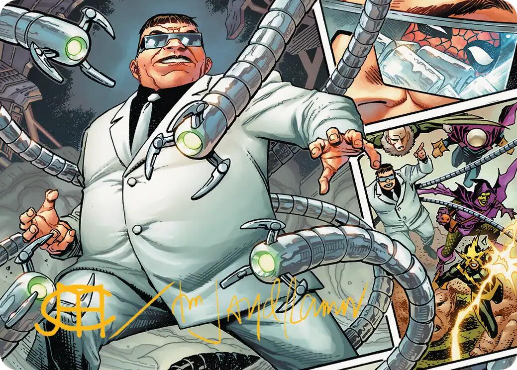 Doctor Octopus, Master Planner Art Card (48/54) (Gold-Stamped Signature) [Marvel's Spider-Man Art Series] | Magic Magpie