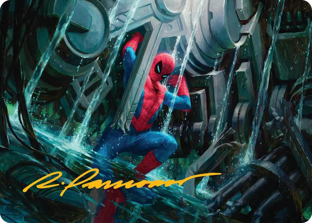 Strength of Will Art Card (Gold-Stamped Signature) [Marvel's Spider-Man Art Series] | Magic Magpie