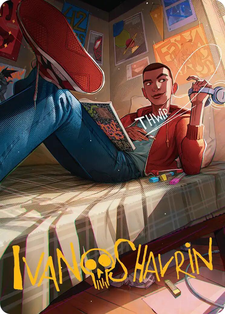 Miles Morales Art Card (Gold-Stamped Signature) [Marvel's Spider-Man Art Series] | Magic Magpie