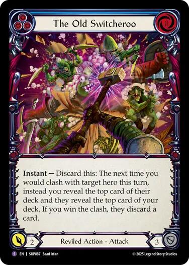 The Old Switcheroo [SUP087] (Super Slam)  Rainbow Foil | Magic Magpie