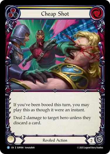 Cheap Shot [SUP094] (Super Slam)  Rainbow Foil | Magic Magpie
