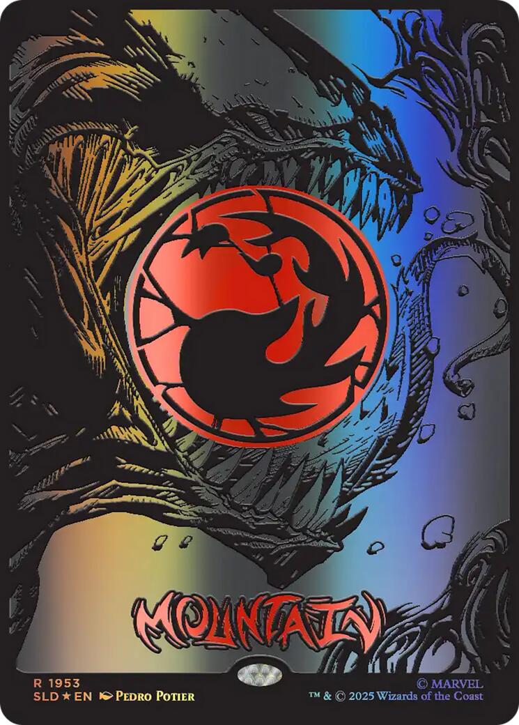Mountain (1953) (Raised Foil) [Secret Lair Drop Series] | Magic Magpie