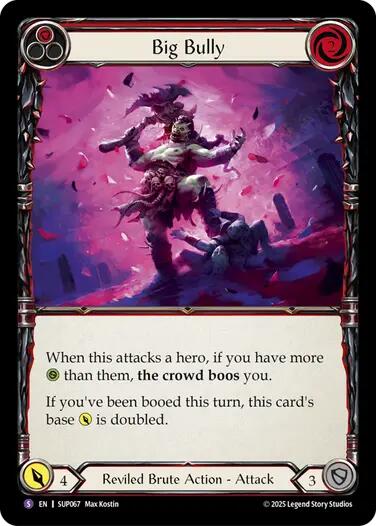 Big Bully [SUP067] (Super Slam)  Rainbow Foil | Magic Magpie