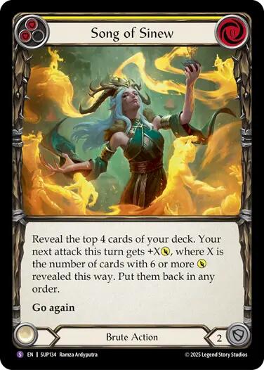 Song of Sinew [SUP134] (Super Slam) | Magic Magpie