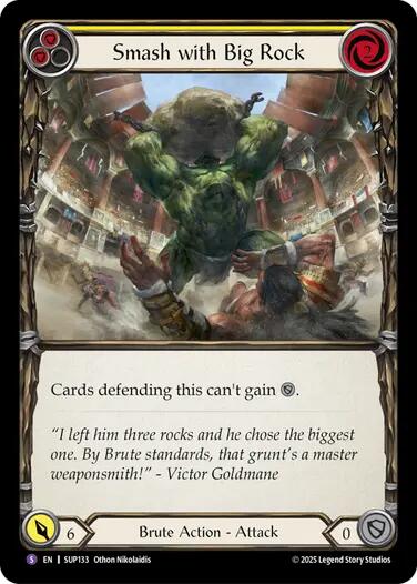 Smash with Big Rock [SUP133] (Super Slam) | Magic Magpie