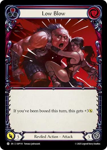 Low Blow [SUP110] (Super Slam)  Rainbow Foil | Magic Magpie