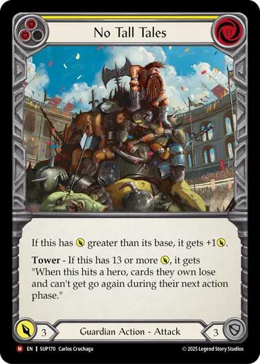 No Tall Tales [SUP170] (Super Slam)  Rainbow Foil | Magic Magpie