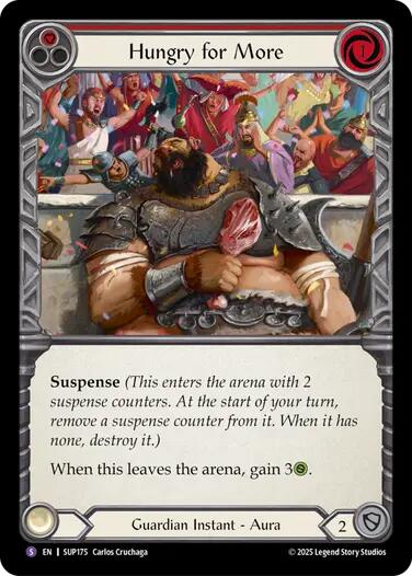Hungry for More [SUP175] (Super Slam)  Rainbow Foil | Magic Magpie