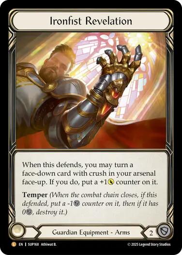 Ironfist Revelation [SUP168] (Super Slam)  Cold Foil | Magic Magpie