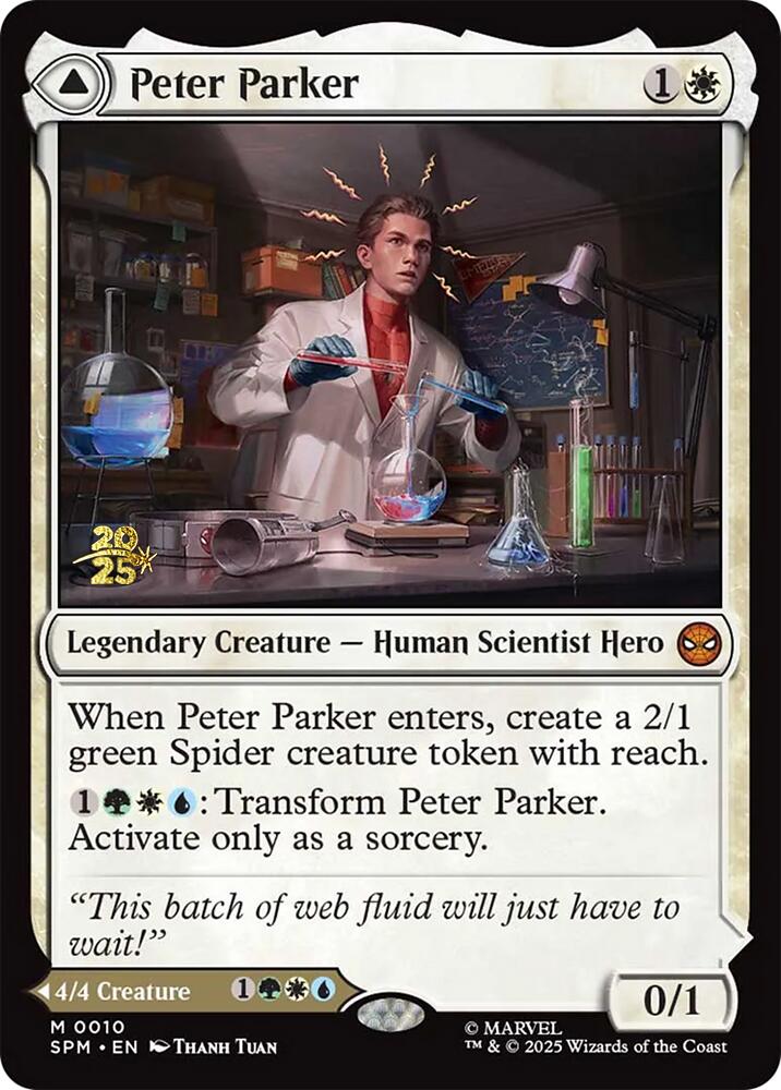 Peter Parker // Amazing Spider-Man [Marvel's Spider-Man Prerelease Promos] | Magic Magpie