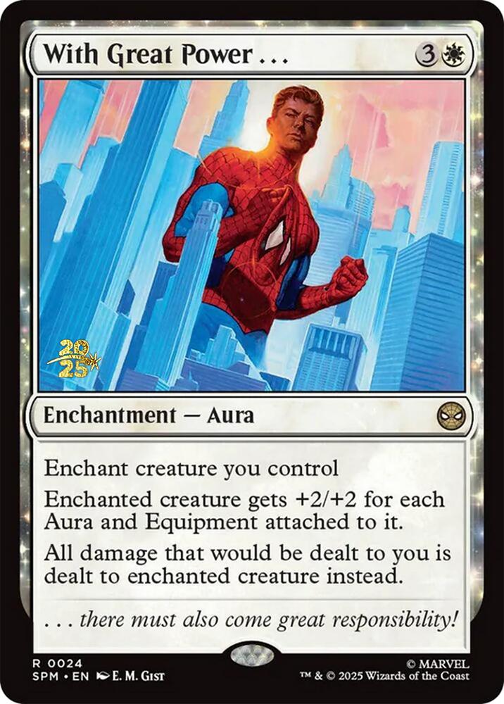 With Great Power . . . [Marvel's Spider-Man Prerelease Promos] | Magic Magpie