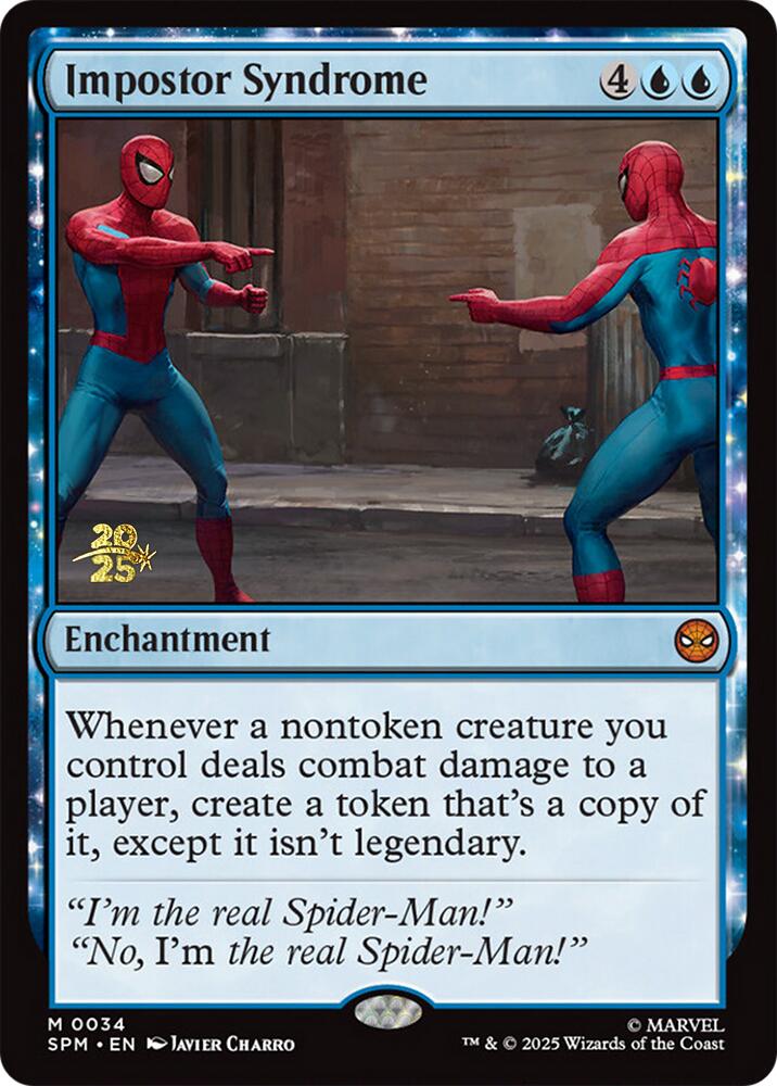 Impostor Syndrome [Marvel's Spider-Man Prerelease Promos] | Magic Magpie