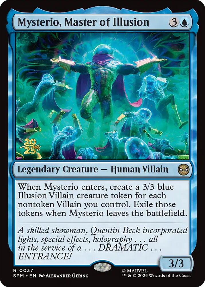 Mysterio, Master of Illusion [Marvel's Spider-Man Prerelease Promos] | Magic Magpie