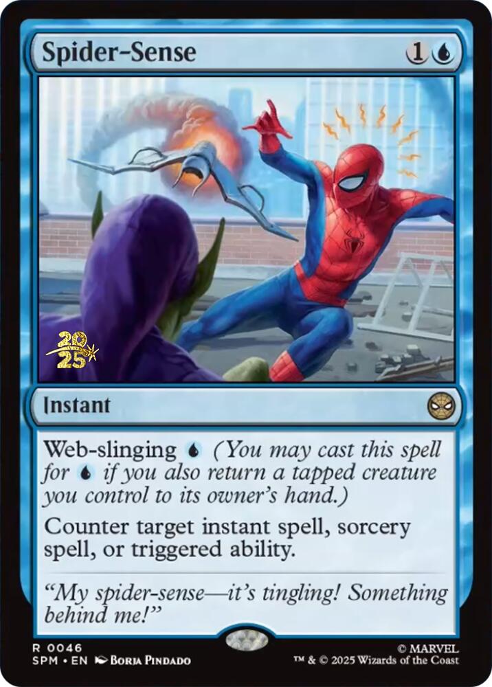 Spider-Sense [Marvel's Spider-Man Prerelease Promos] | Magic Magpie