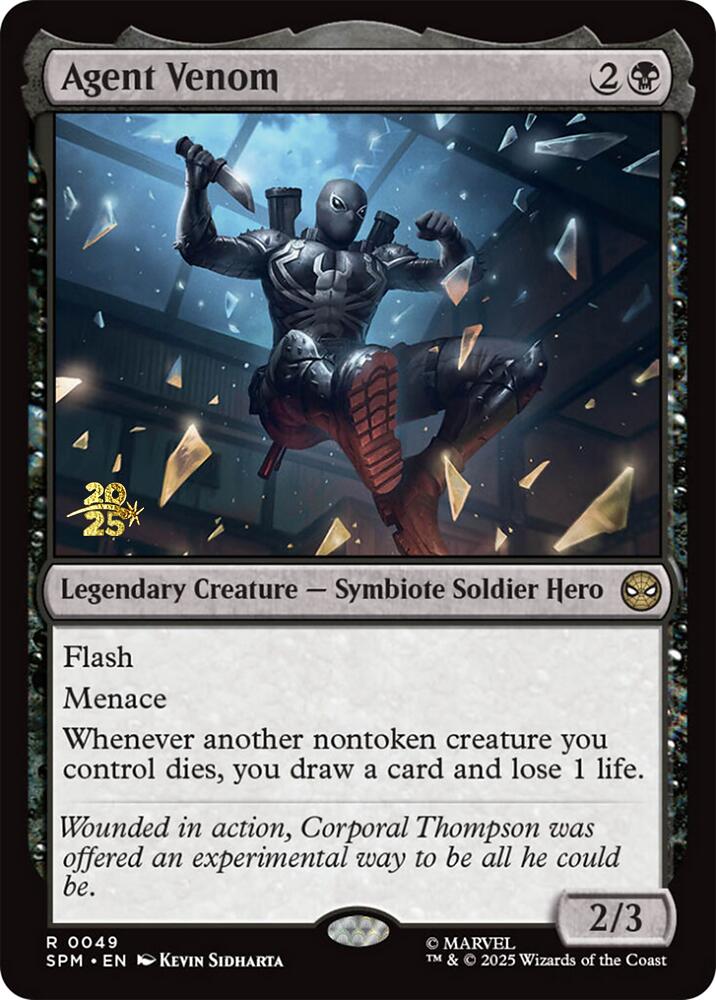 Agent Venom [Marvel's Spider-Man Prerelease Promos] | Magic Magpie