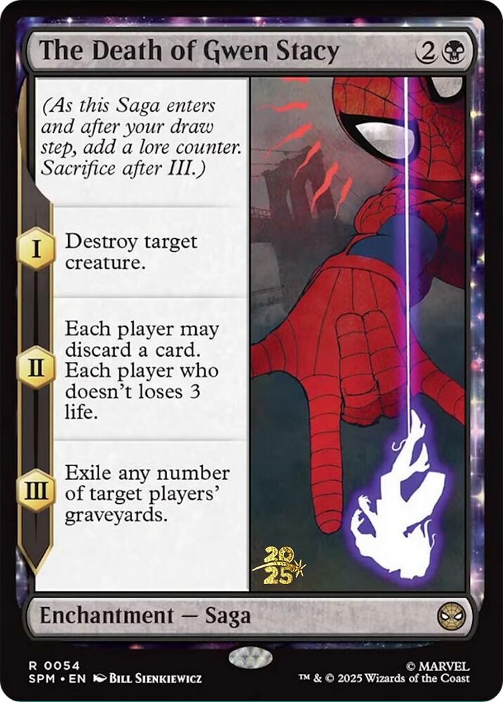 The Death of Gwen Stacy [Marvel's Spider-Man Prerelease Promos] | Magic Magpie
