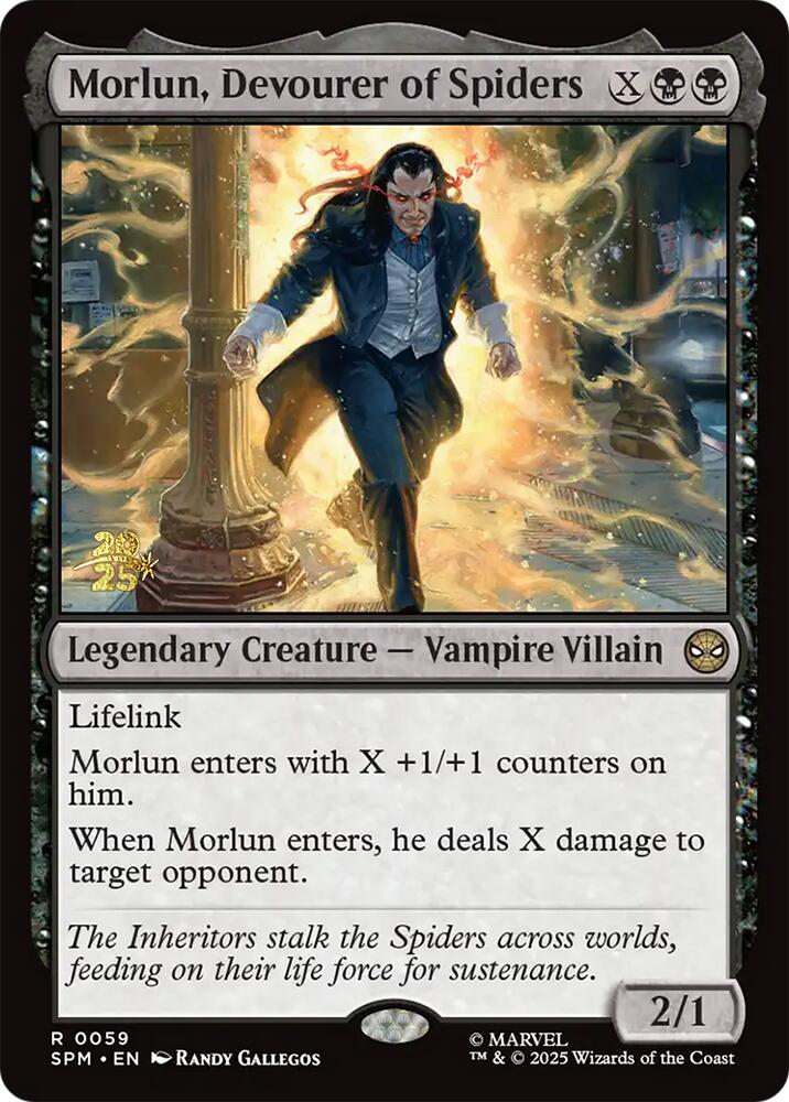 Morlun, Devourer of Spiders [Marvel's Spider-Man Prerelease Promos] | Magic Magpie