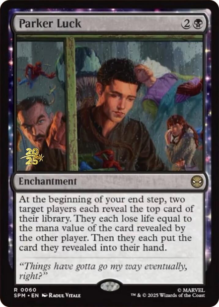 Parker Luck [Marvel's Spider-Man Prerelease Promos] | Magic Magpie