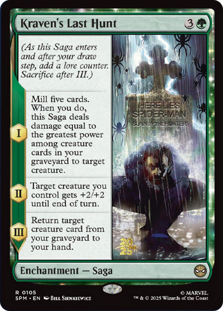 Kraven's Last Hunt [Marvel's Spider-Man Prerelease Promos] | Magic Magpie