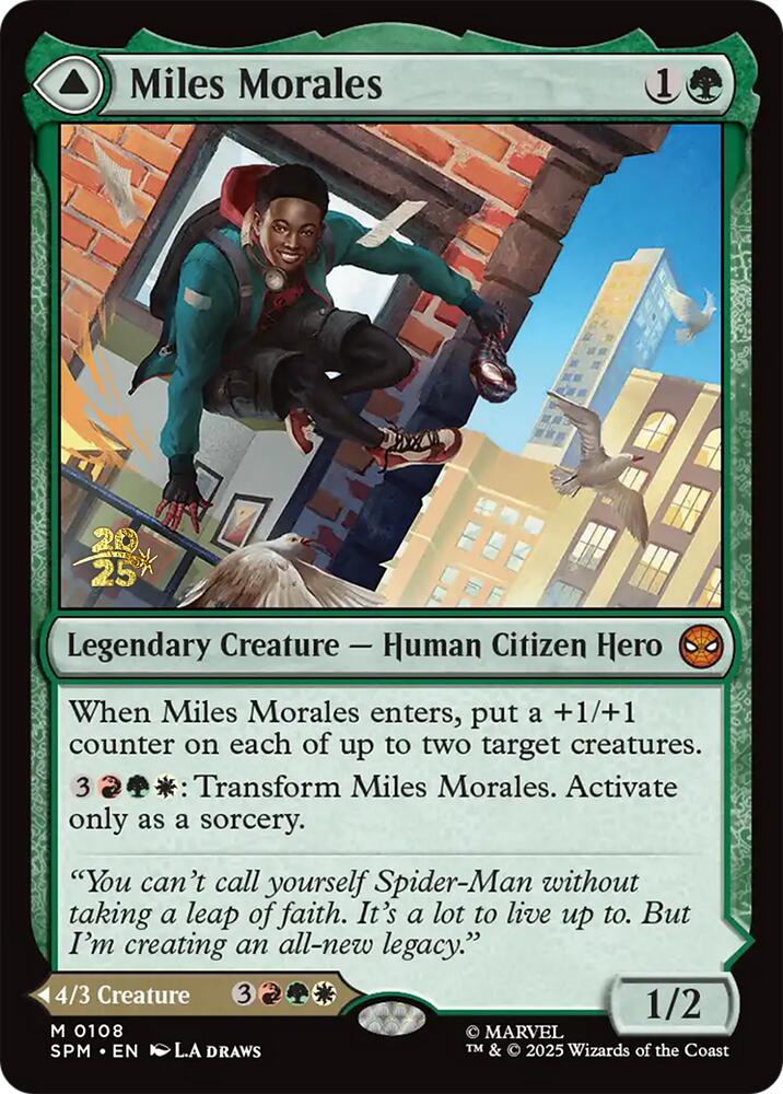 Miles Morales // Ultimate Spider-Man [Marvel's Spider-Man Prerelease Promos] | Magic Magpie