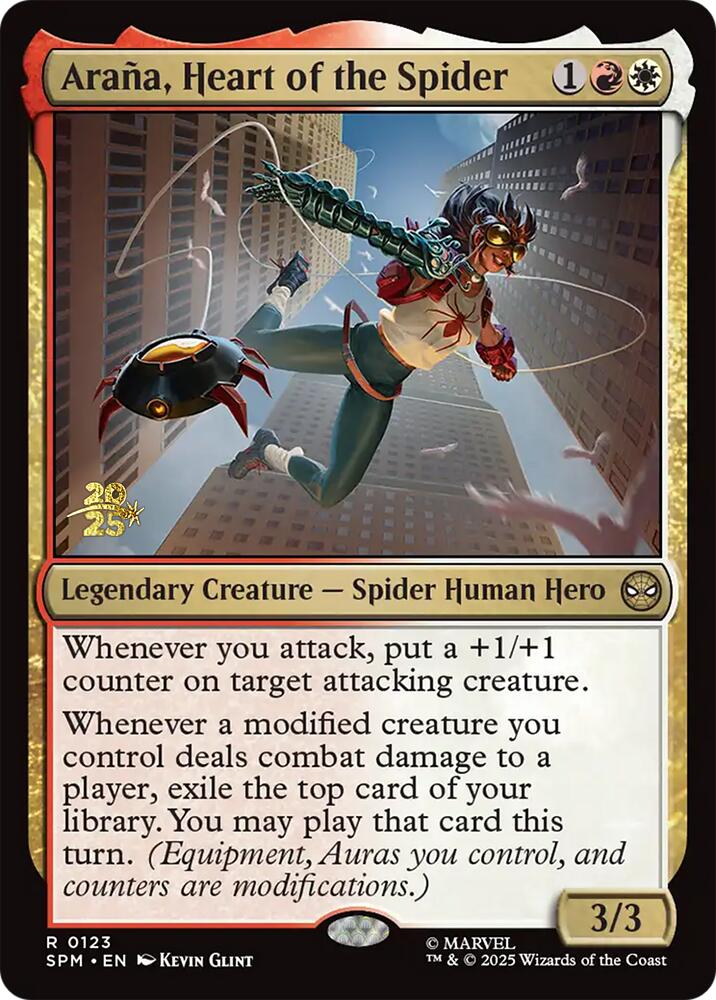Arana, Heart of the Spider [Marvel's Spider-Man Prerelease Promos] | Magic Magpie