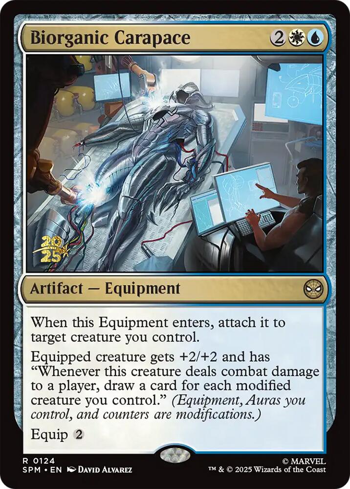 Biorganic Carapace [Marvel's Spider-Man Prerelease Promos] | Magic Magpie