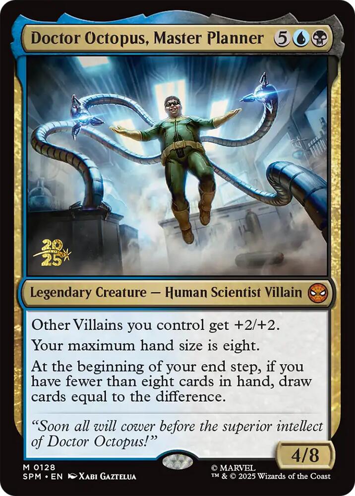 Doctor Octopus, Master Planner [Marvel's Spider-Man Prerelease Promos] | Magic Magpie