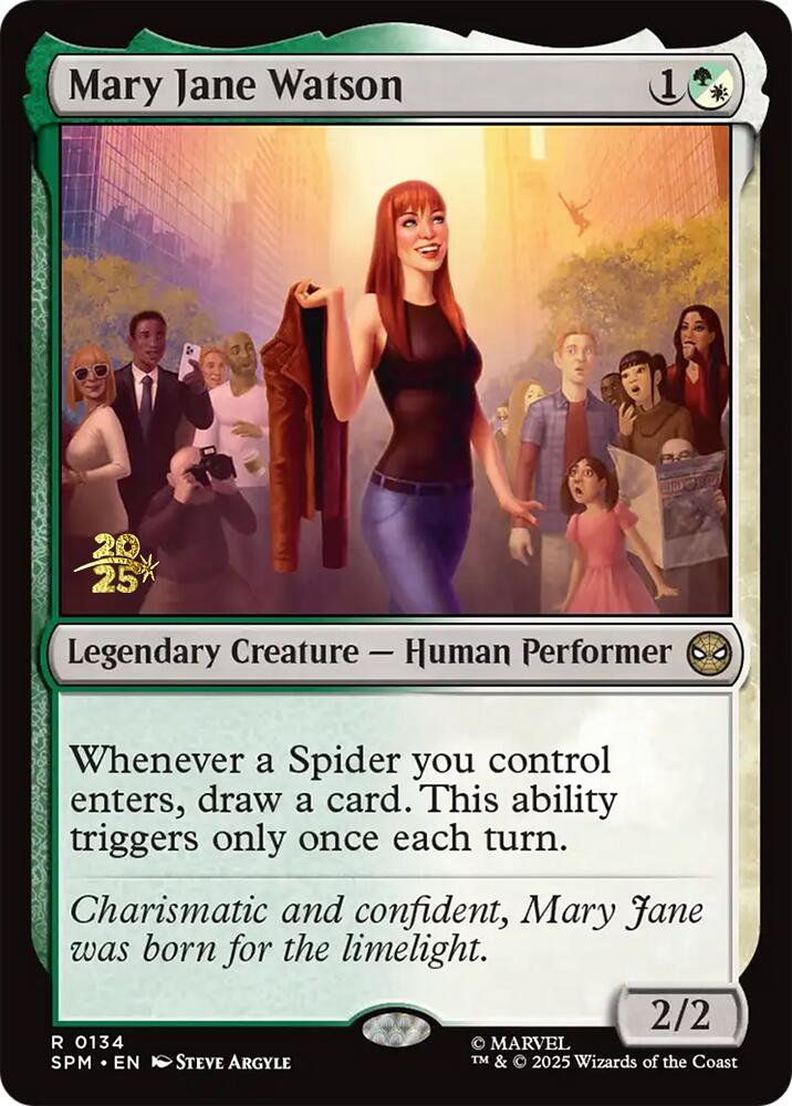 Mary Jane Watson [Marvel's Spider-Man Prerelease Promos] | Magic Magpie
