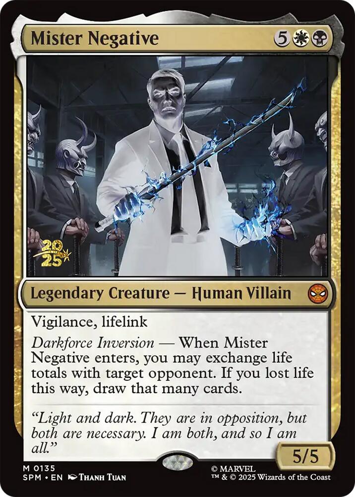 Mister Negative [Marvel's Spider-Man Prerelease Promos] | Magic Magpie