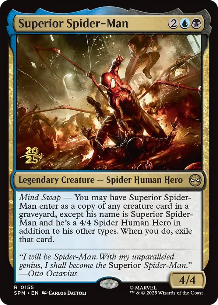 Superior Spider-Man [Marvel's Spider-Man Prerelease Promos] | Magic Magpie