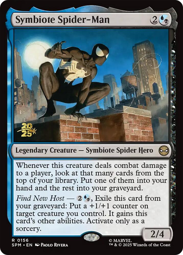 Symbiote Spider-Man [Marvel's Spider-Man Prerelease Promos] | Magic Magpie