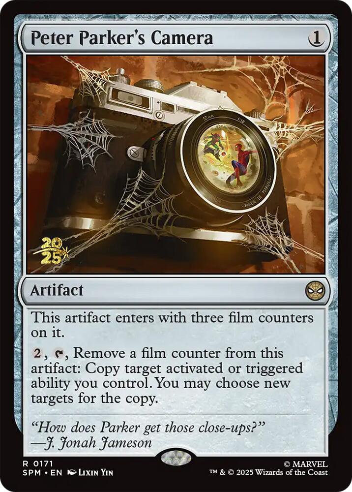 Peter Parker's Camera [Marvel's Spider-Man Prerelease Promos] | Magic Magpie