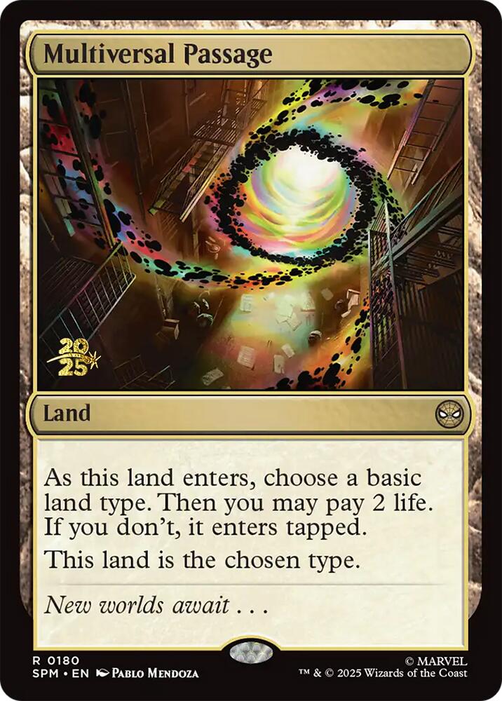 Multiversal Passage [Marvel's Spider-Man Prerelease Promos] | Magic Magpie