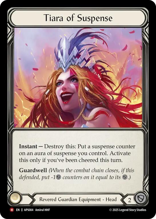 Tiara of Suspense [APS004] (Armory Deck: Pleiades)  Rainbow Foil | Magic Magpie