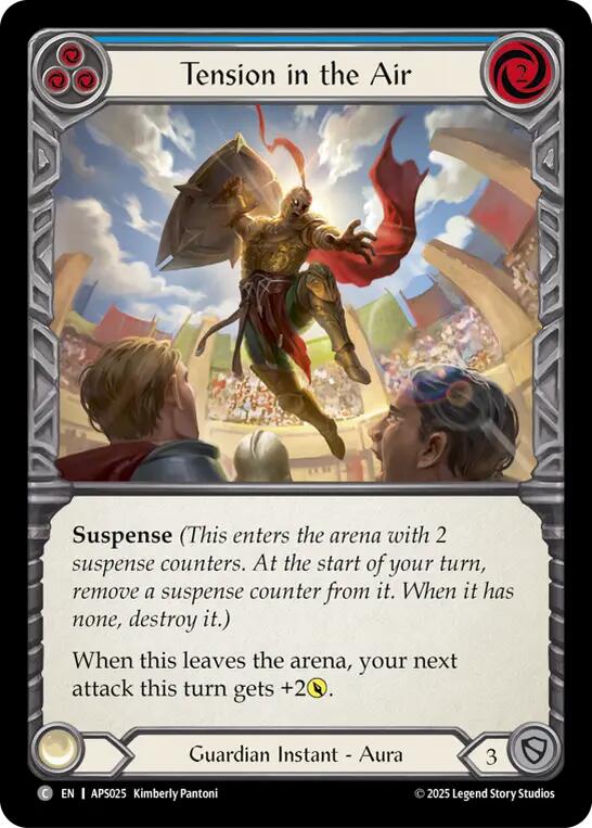 Tension in the Air (Blue) [APS025] (Armory Deck: Pleiades) | Magic Magpie