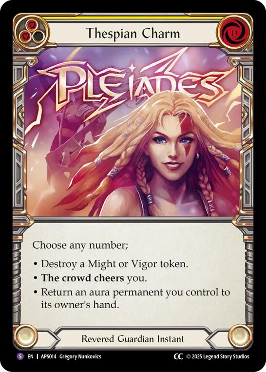 Thespian Charm [APS014] (Armory Deck: Pleiades) | Magic Magpie