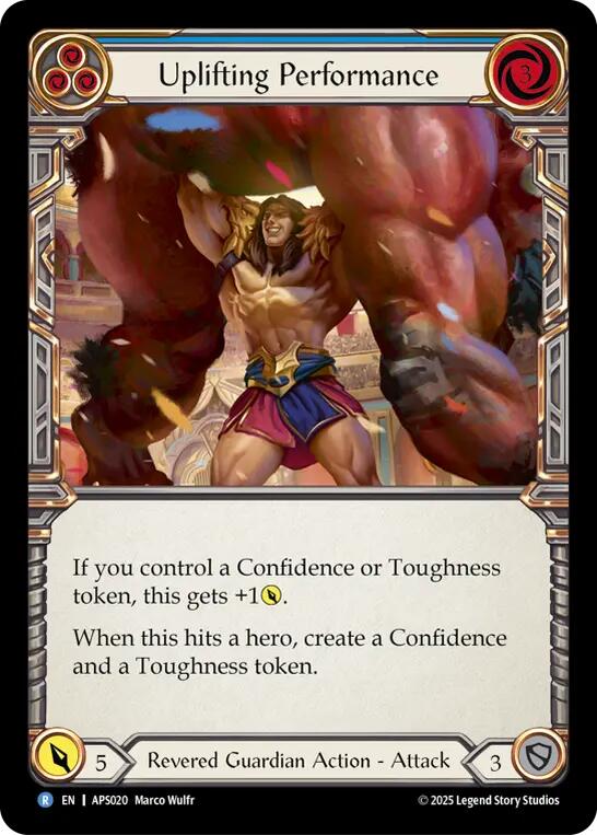 Uplifting Performance [APS020] (Armory Deck: Pleiades) | Magic Magpie