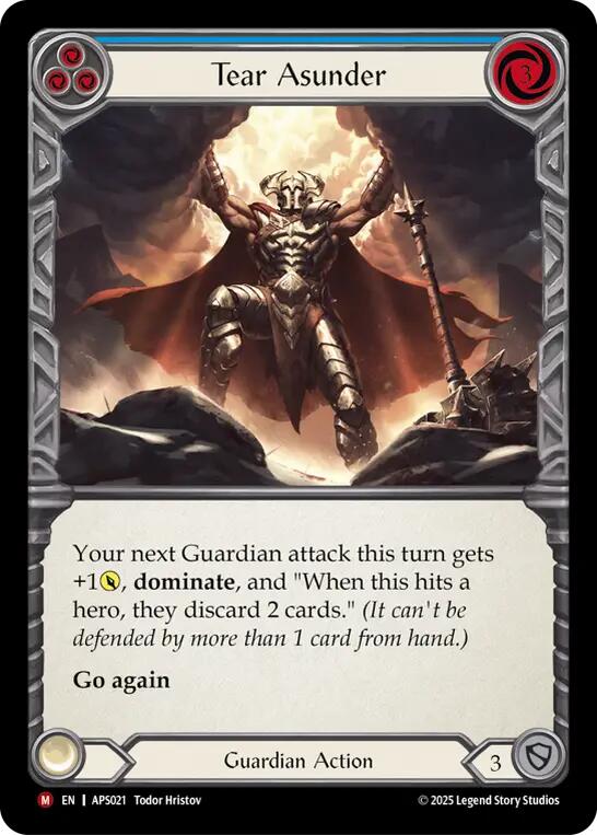 Tear Asunder [APS021] (Armory Deck: Pleiades) | Magic Magpie