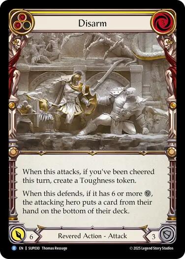 Disarm [SUP030] (Super Slam)  Rainbow Foil | Magic Magpie