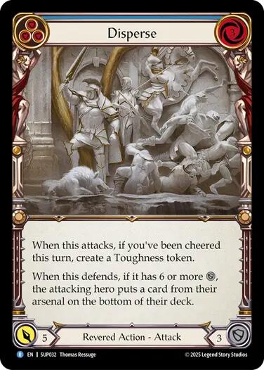 Disperse [SUP032] (Super Slam)  Rainbow Foil | Magic Magpie