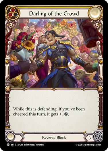 Darling of the Crowd [SUP061] (Super Slam)  Rainbow Foil | Magic Magpie