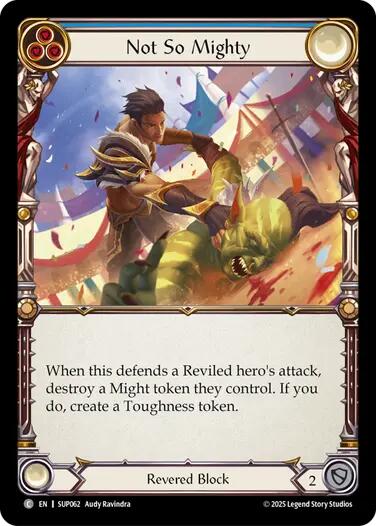 Not So Mighty [SUP062] (Super Slam)  Rainbow Foil | Magic Magpie