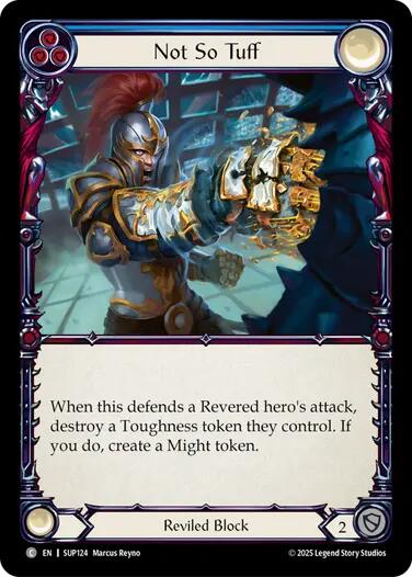 Not So Tuff [SUP124] (Super Slam)  Rainbow Foil | Magic Magpie