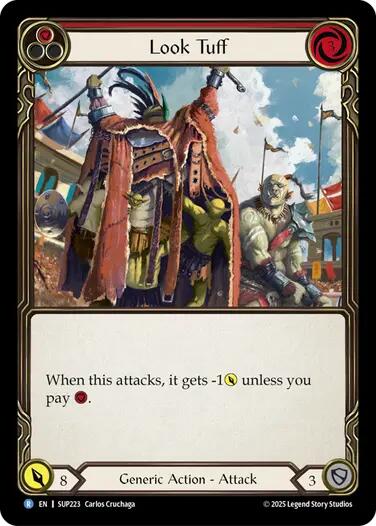 Look Tuff [SUP223] (Super Slam)  Rainbow Foil | Magic Magpie