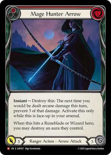 Mage Hunter Arrow [SUP257] (Super Slam)  Rainbow Foil | Magic Magpie