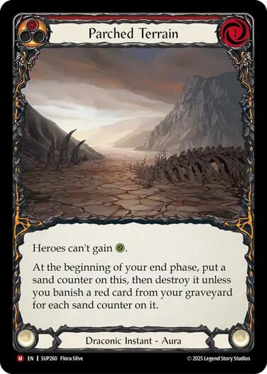 Parched Terrain [SUP260] (Super Slam)  Rainbow Foil | Magic Magpie