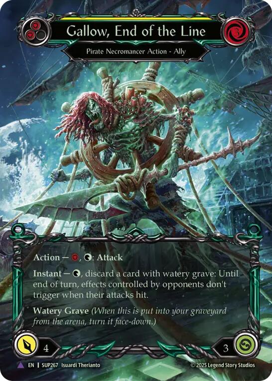Gallow, End of the Line (Marvel Cold Foil) [SUP267] (Super Slam)  Cold Foil | Magic Magpie