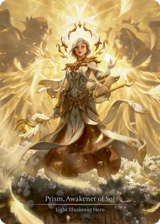Prism, Awakener of Sol (Marvel Cold Foil) [GEM069] (GEM Pack 3)  Cold Foil | Magic Magpie