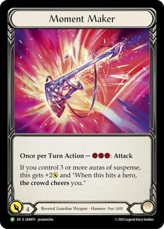 Moment Maker [GEM071] (GEM Pack 3)  Cold Foil | Magic Magpie