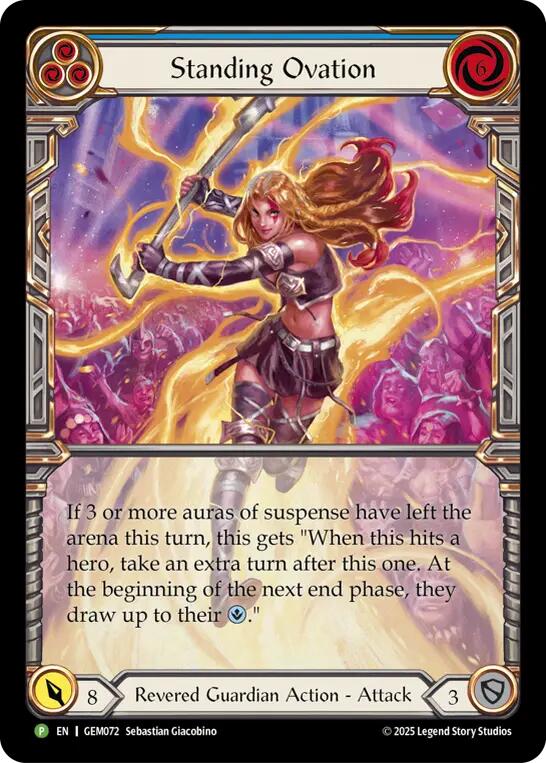 Standing Ovation [GEM072] (GEM Pack 3)  Cold Foil | Magic Magpie